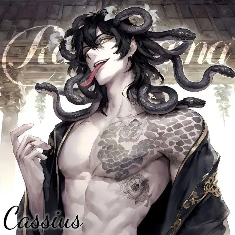 Cassius •°• cursed gorgon 